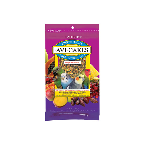 Lafeber® Fruit Delight Avi-Cakes for Small Birds 8 oz