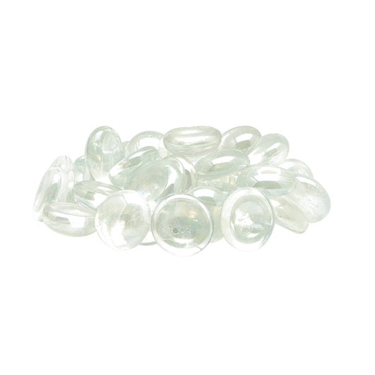 Marina Betta Decorative Marbles, Clear 50 pieces
