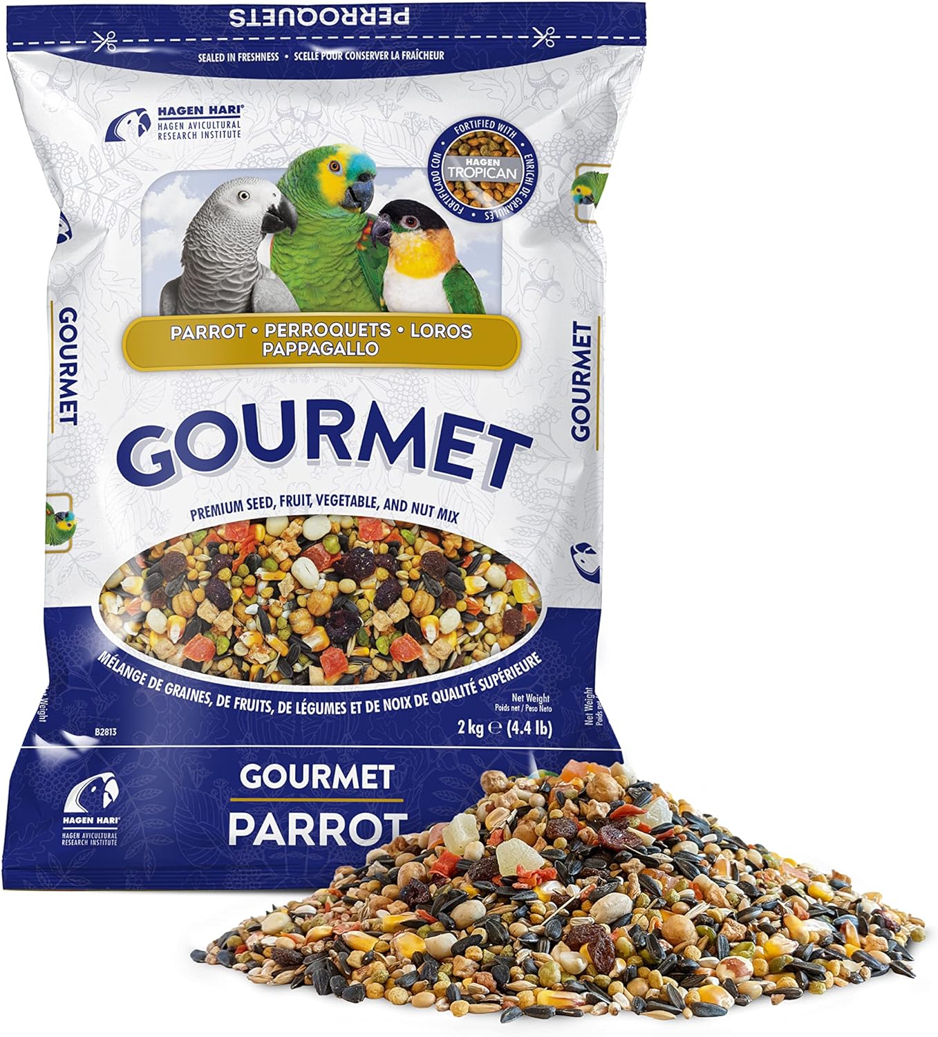 Hagen Gourmet Seed Mix for Small Parrot