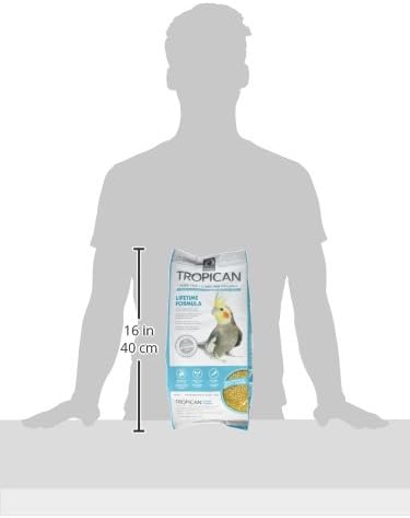 HARI Tropican Lifetime Formula Parrot Food, 2 mm Granules