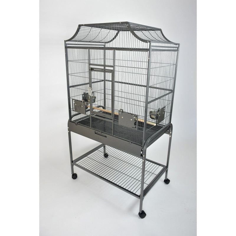 32" VICTORIAN TOP PARROT BIRD FLIGHT CAGE