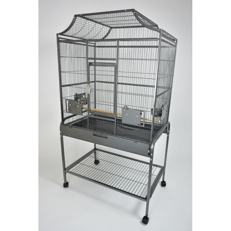 32" VICTORIAN TOP PARROT BIRD FLIGHT CAGE