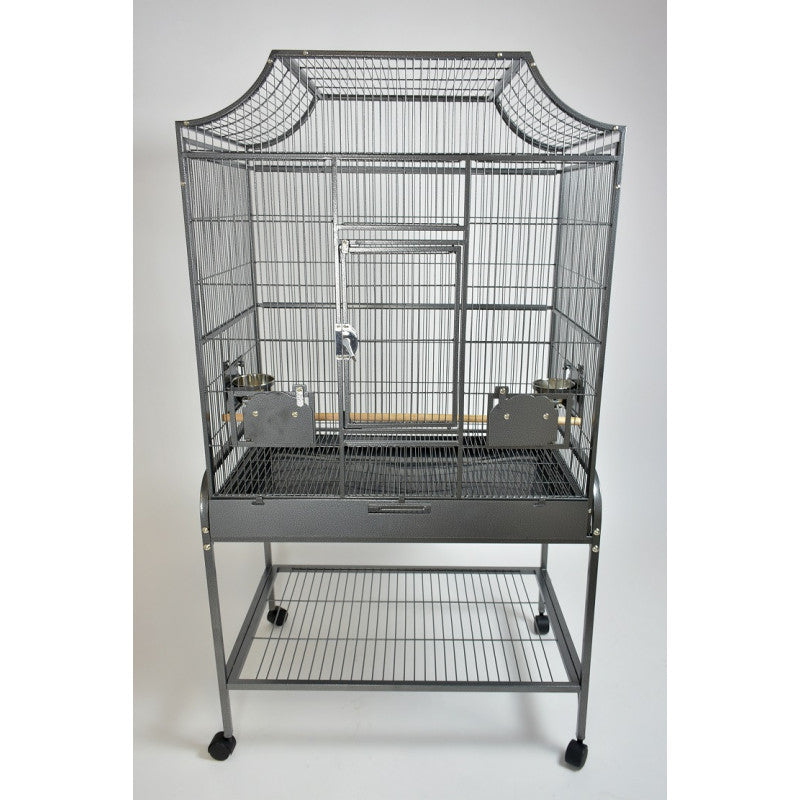 32" VICTORIAN TOP PARROT BIRD FLIGHT CAGE