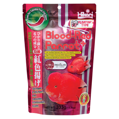 Hikari Blood-Red Parrot+ - Medium Pellets