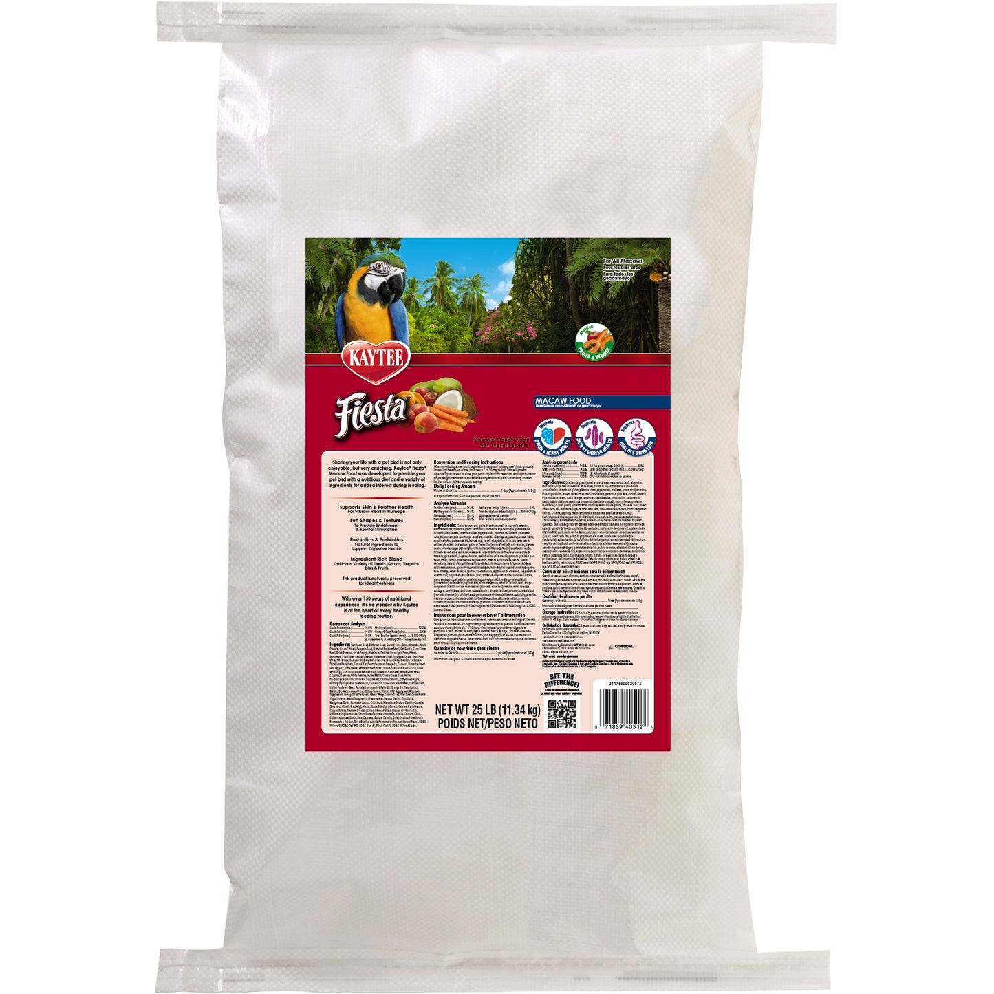 Kaytee Fiesta Macaw Bird