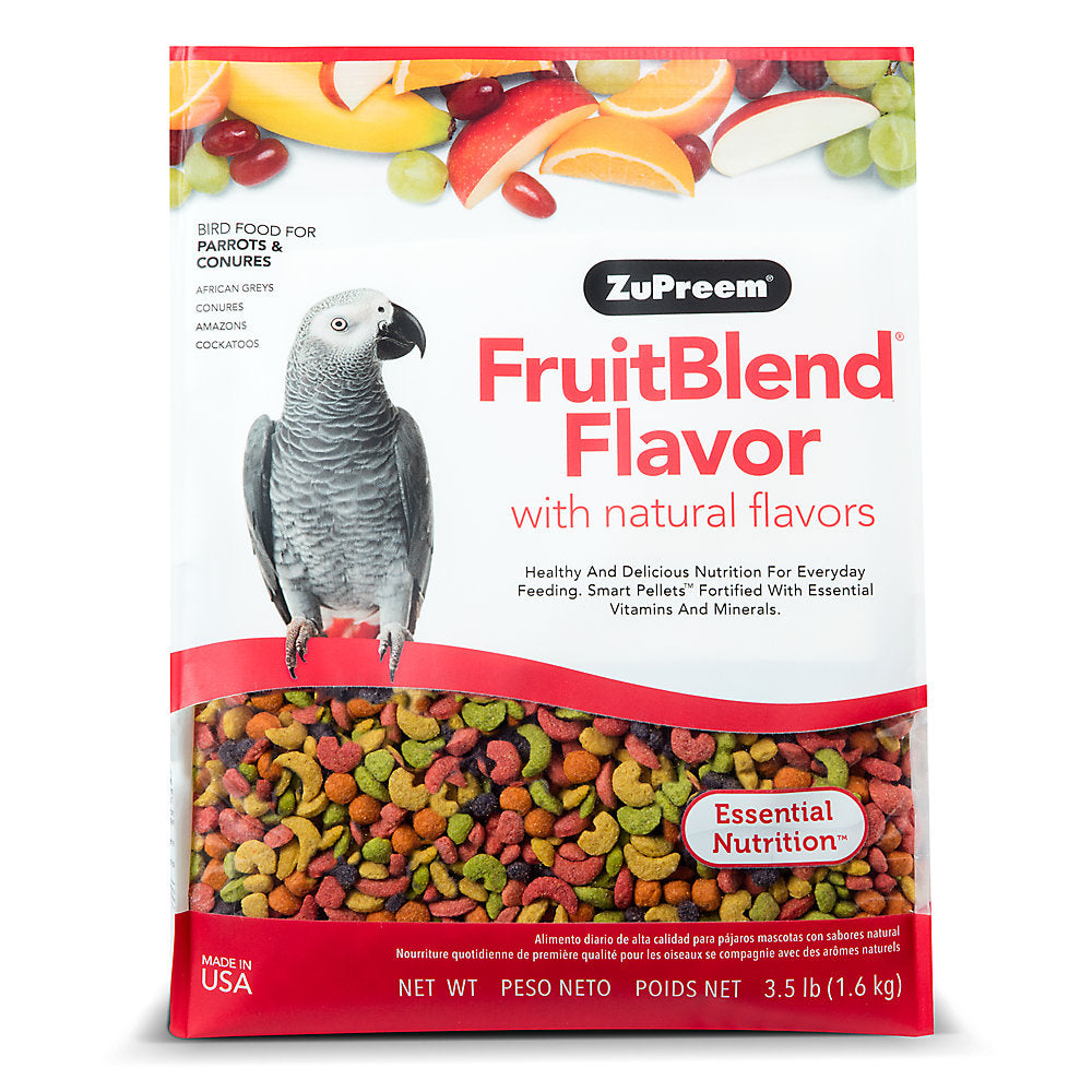ZuPreem FruitBlend Flavor with Natural Flavors for Parrots & Conures
