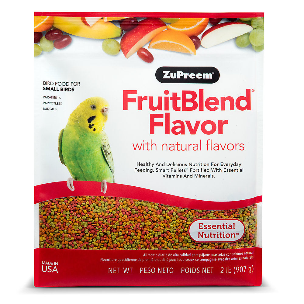 ZuPreem FruitBlend Flavor with Natural Flavors for Small Birds