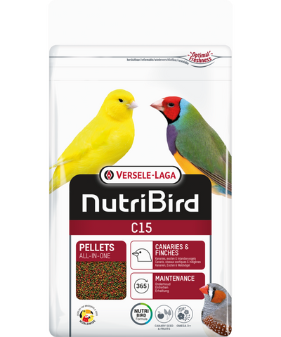 Versele-Laga NutriBird C15 Pellets Canaries & Finches