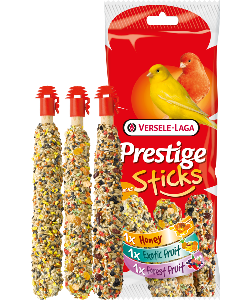 Versele-Laga Prestige Sticks Canaries Triple Variety Pack