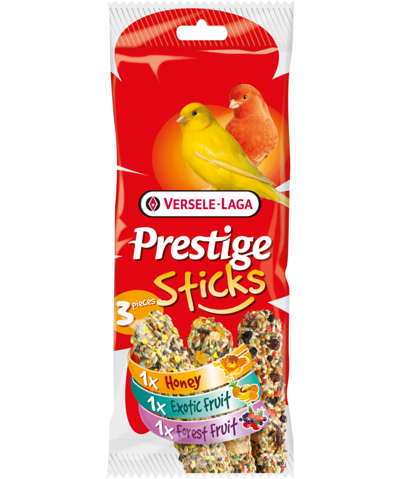 Versele-Laga Prestige Sticks Canaries Triple Variety Pack