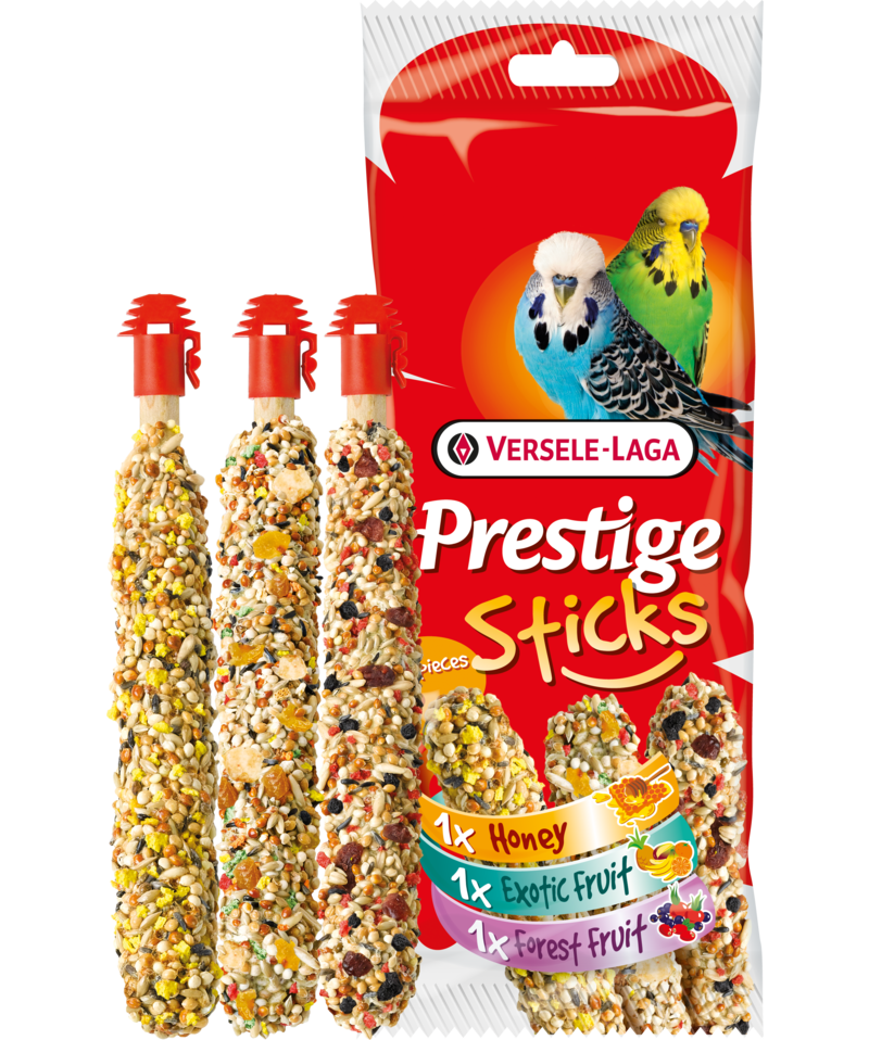 Versele-Laga Prestige Sticks Budgies Triple Variety Pack