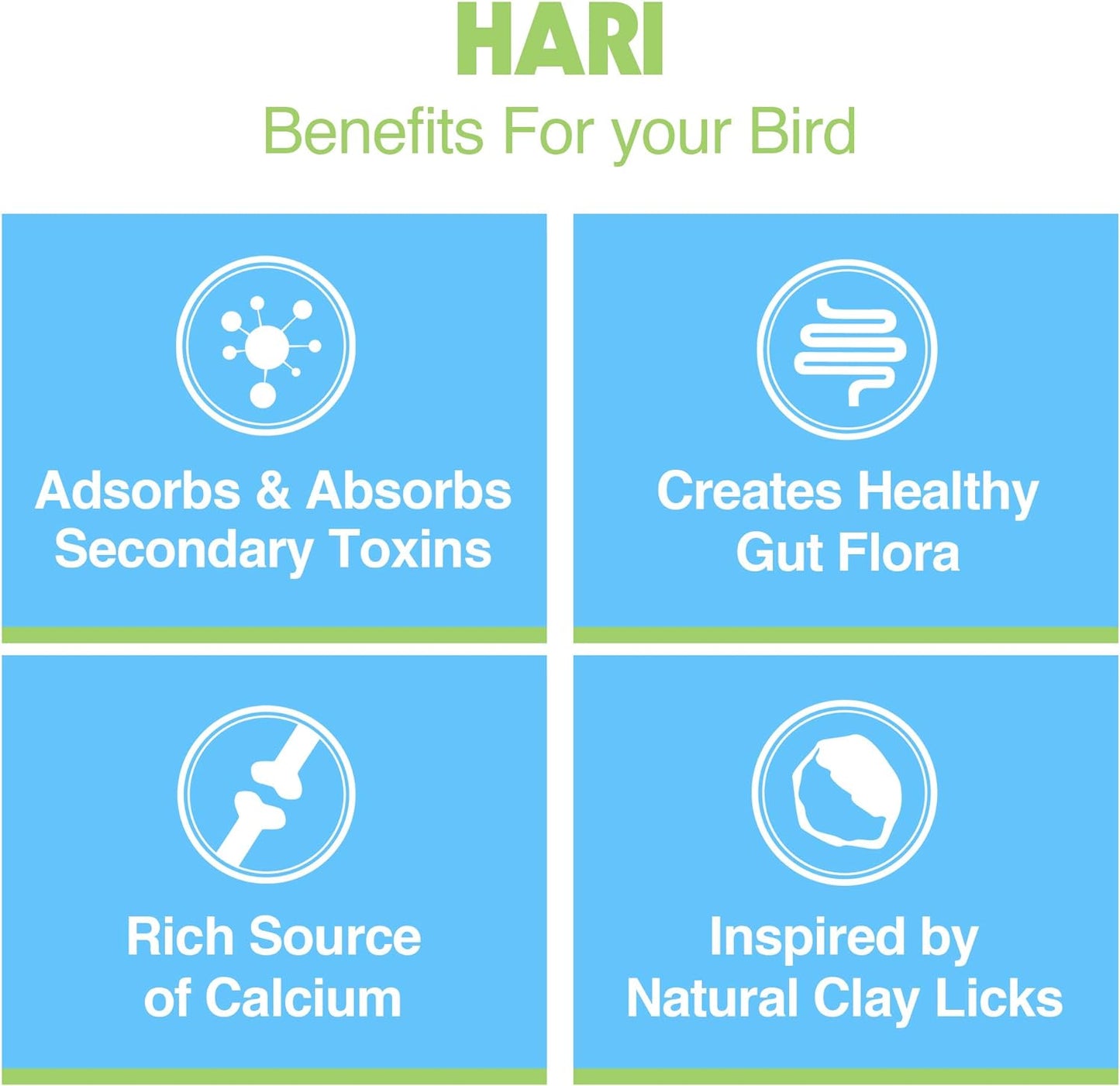 HARI Clay-Cal Calcium Enriched Clay Supplement