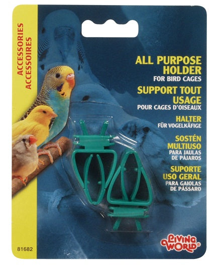 Living World Plastic All-Purpose Holder, 2pk