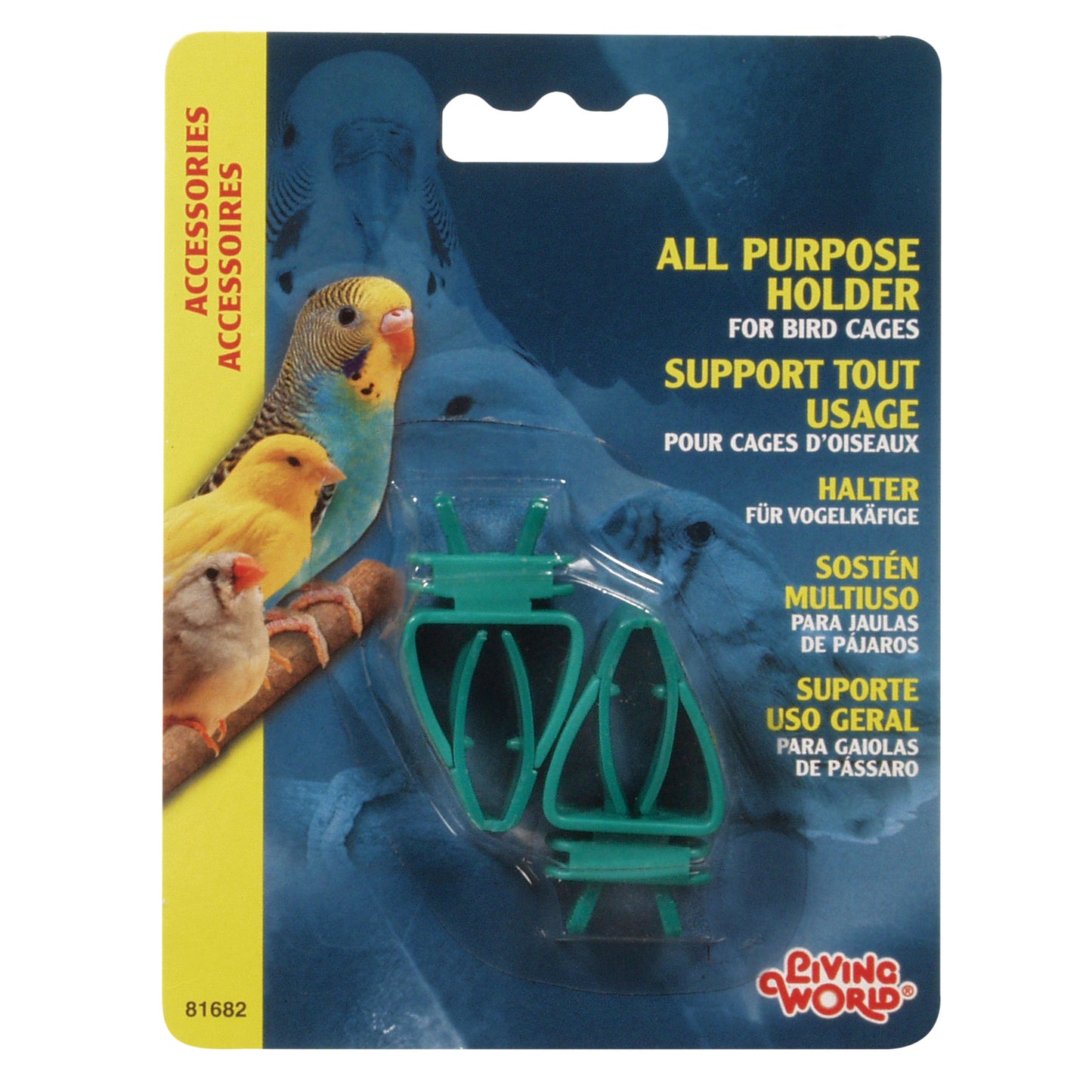 Living World Plastic All-Purpose Holder, 2pk