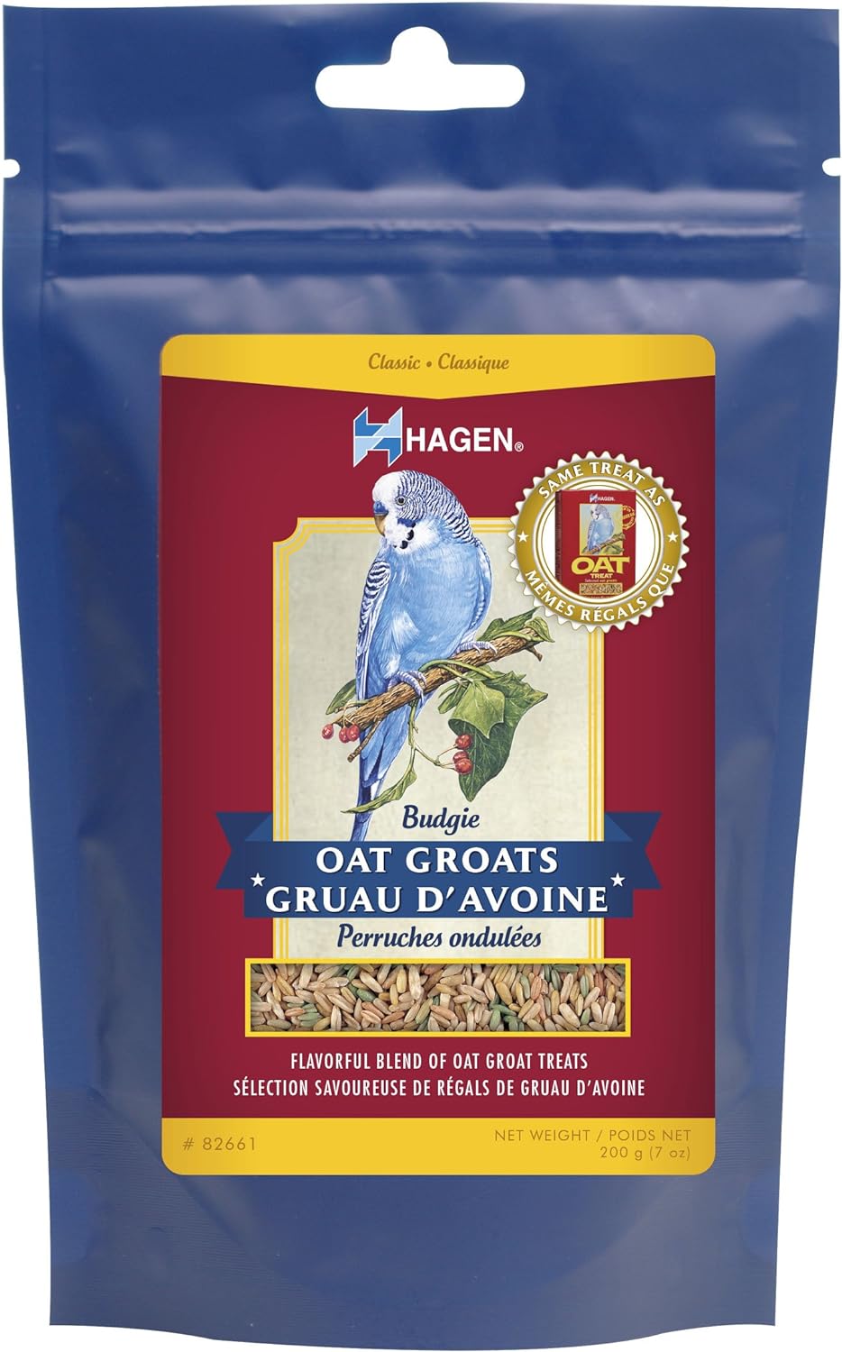 Hagen Budgie Oat Groats Treat 200g (7oz)