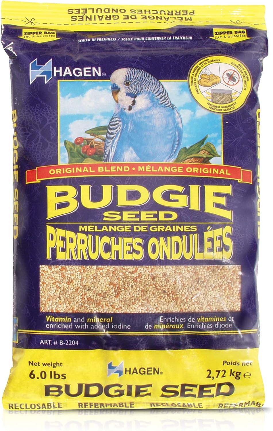 Hagen Budgie Staple VME Seed