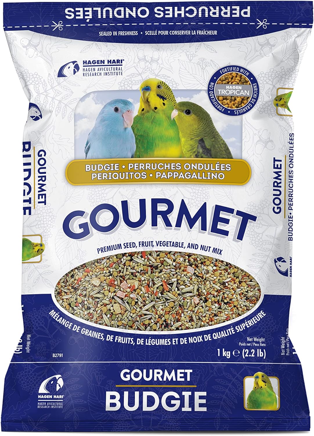 Hagen Gourmet Seed Mix for Budgies