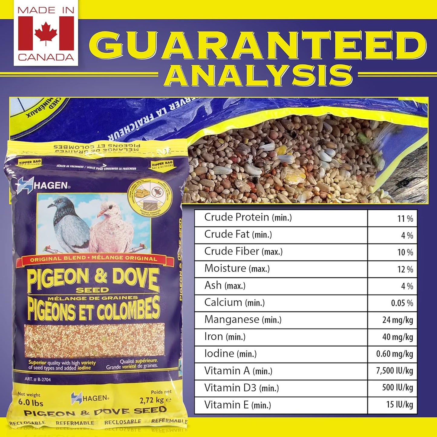 Hagen Pigeon & Dove Staple VME Seed