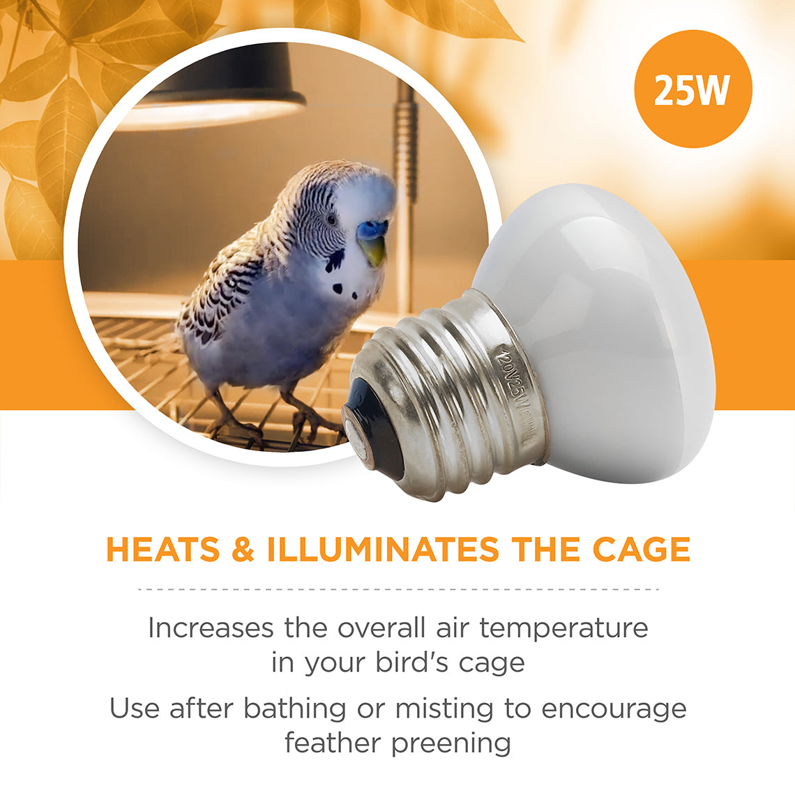 Vision Daytime Basking Light 25W
