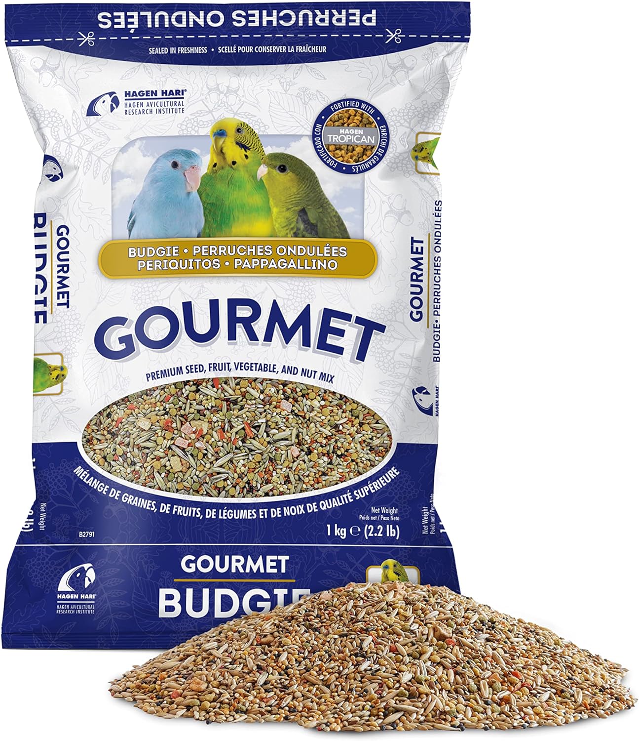 Hagen Gourmet Seed Mix for Budgies