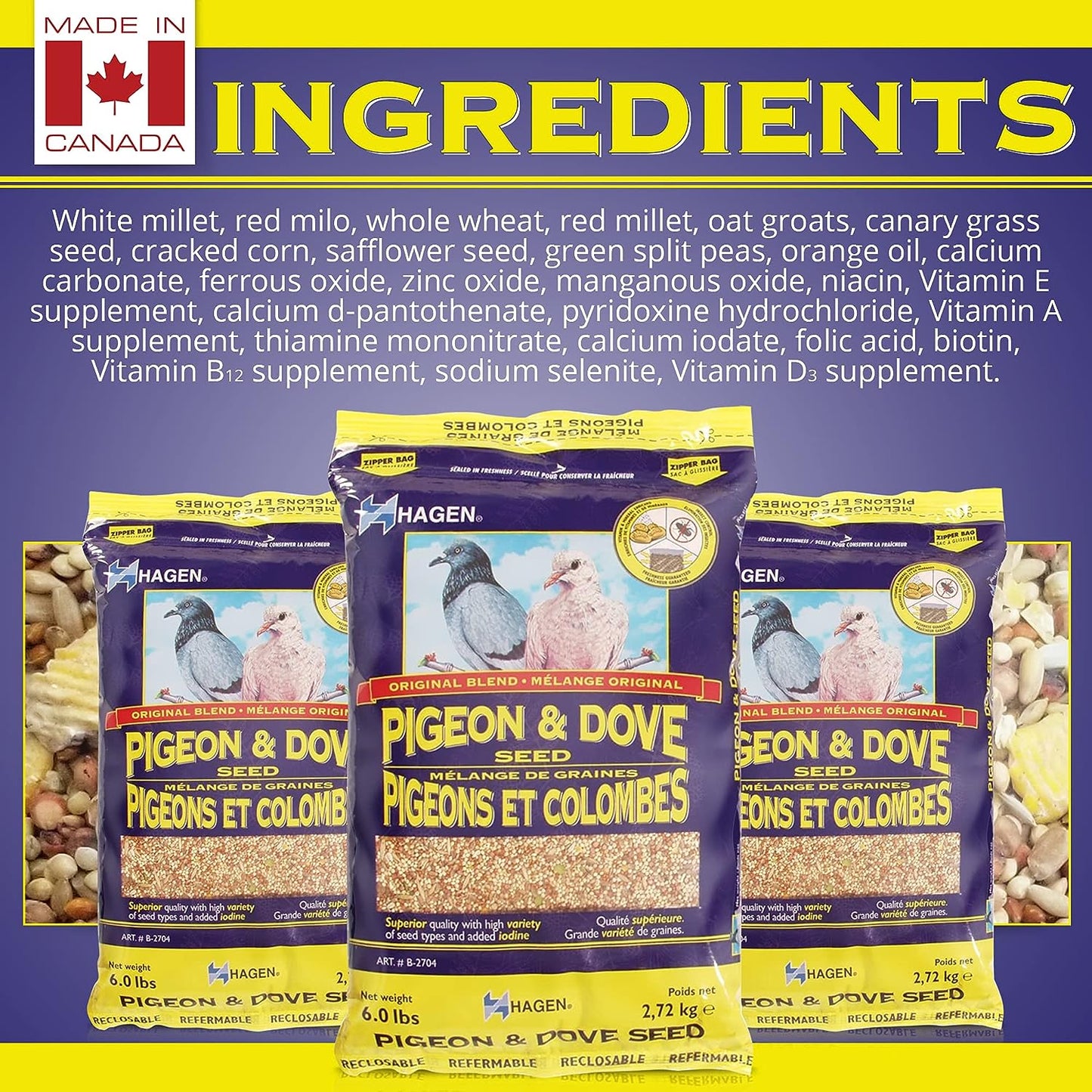 Hagen Pigeon & Dove Staple VME Seed