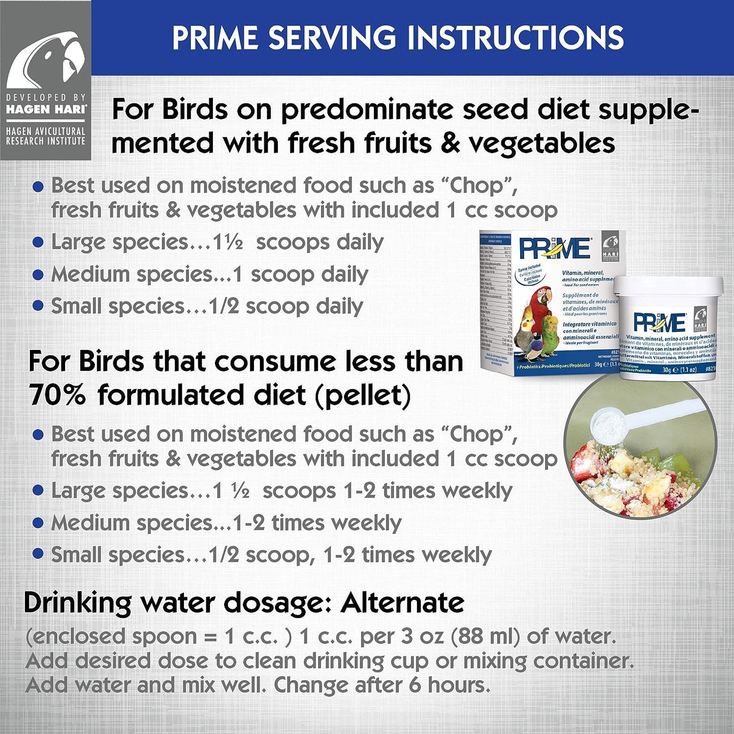 HARI Prime Vitamin, Mineral & Amino Acid Supplement