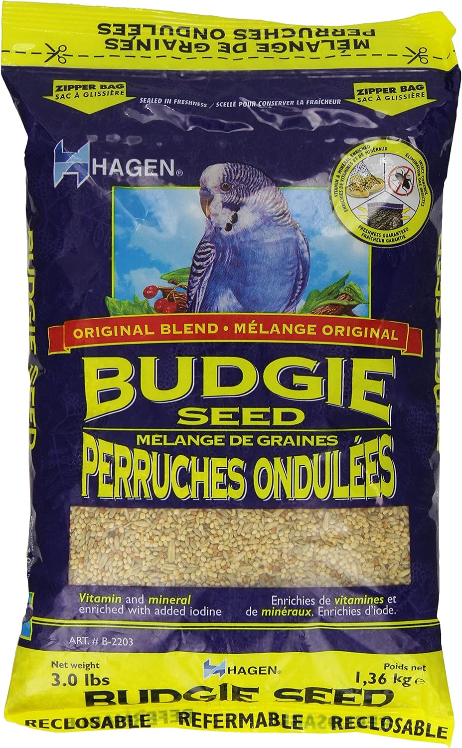 Hagen Budgie Staple VME Seed
