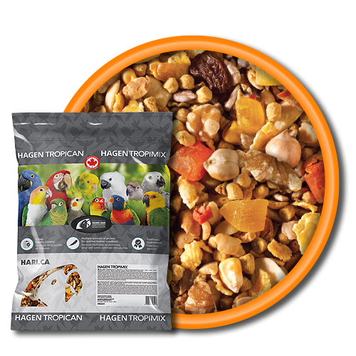 HARI Tropimix Enrichment Food for Small Parrots