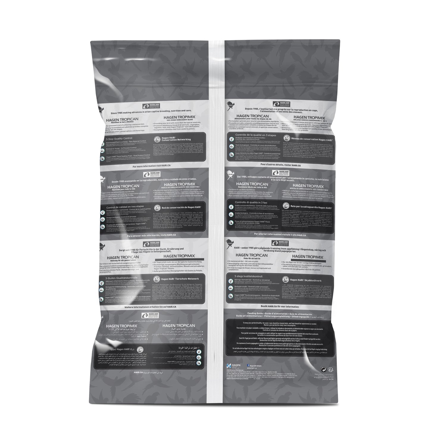 HARI Tropimix Egg Food Mix for Budgies, Canaries & Finches