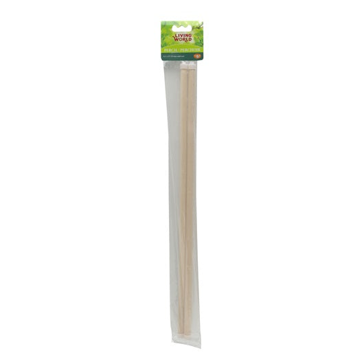 Living World Wooden Perches, Thin, 2pk
