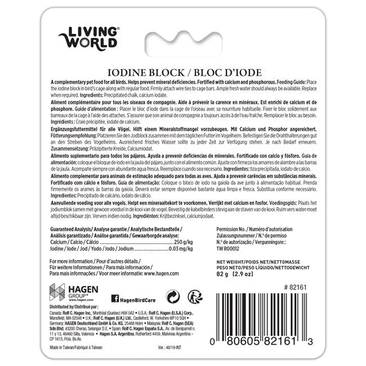 Living World Iodine Block