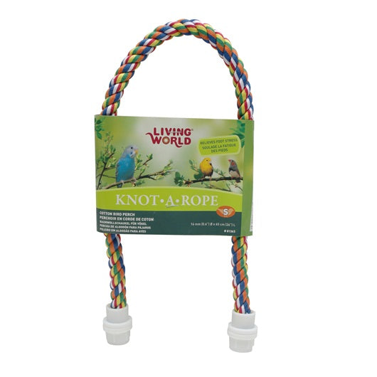 Living World Cotton Perch, Multi-Coloured