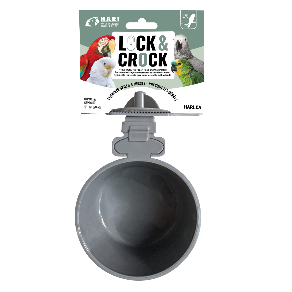 HARI Lock & Crock Heavy-Duty Bowl
