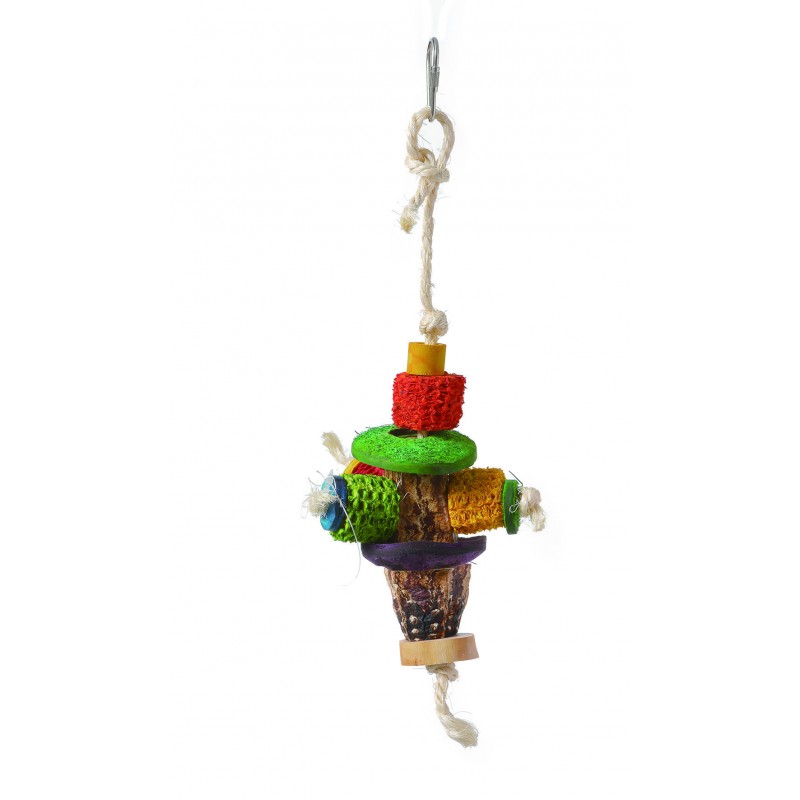 Mahogany Mini Bird Toy
