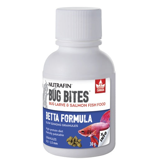 Nutrafin Bug Bites Betta Formula 30g (1oz) tin