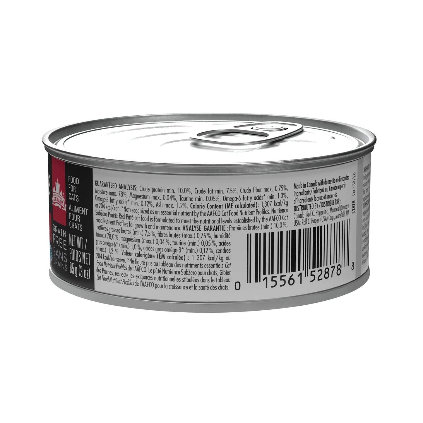 Nutrience Grain Free SubZero Pâté - Prairie Red