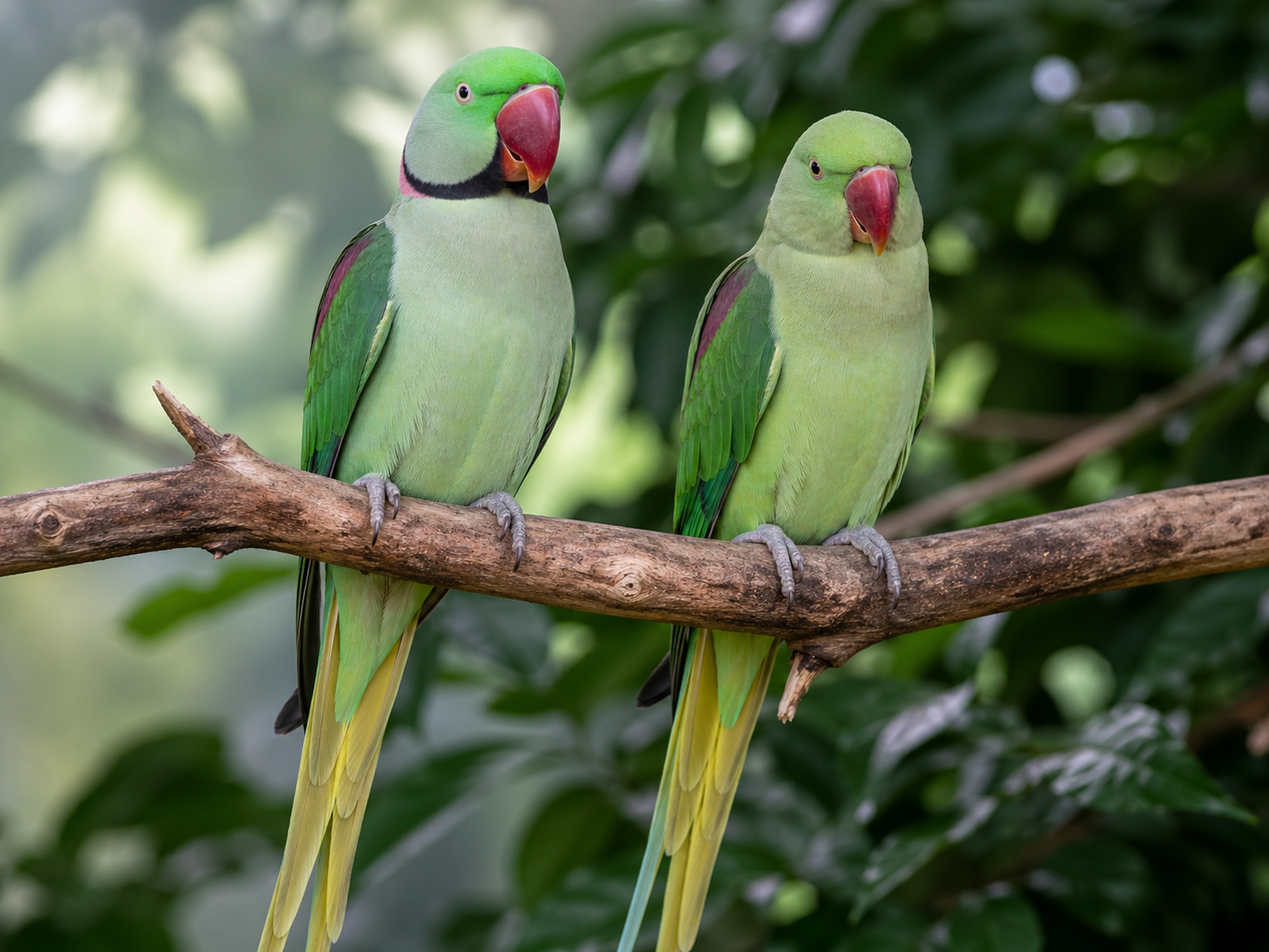 Green Alexandrine Parrot (Pair)