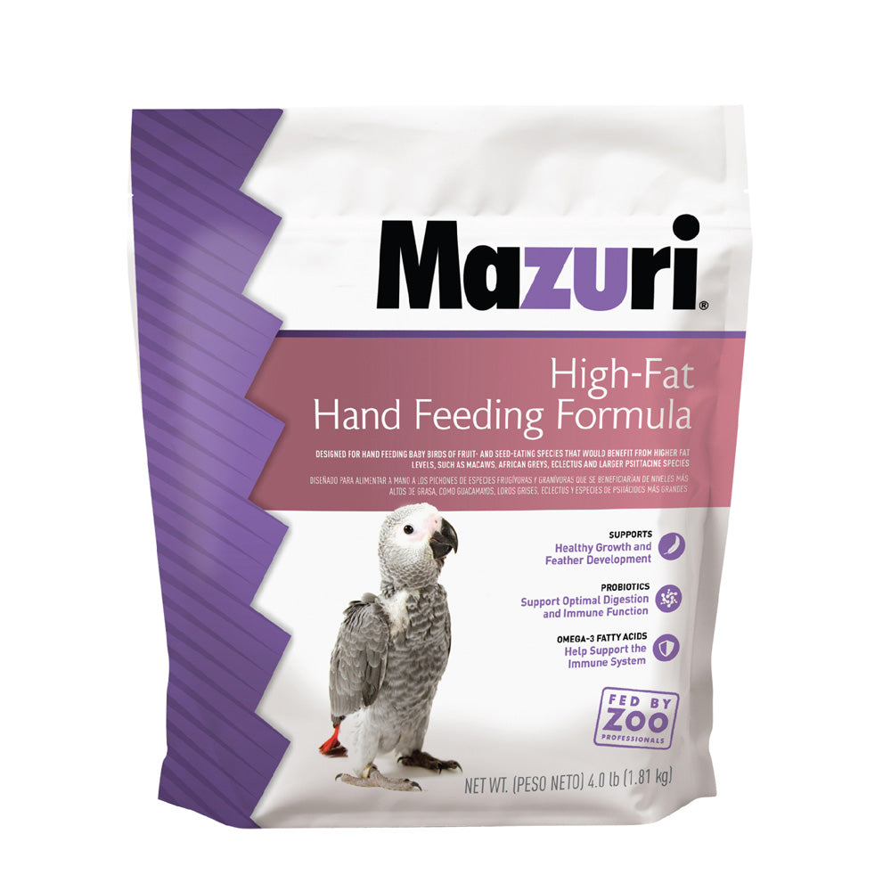 Mazuri High-Fat Hand Feeding Formula 4lb