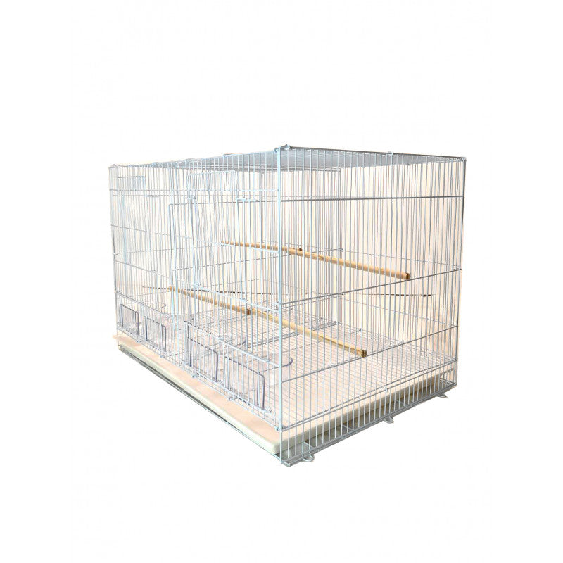 BIRD CAGE WITH DIVIDER (24"X16"X16")