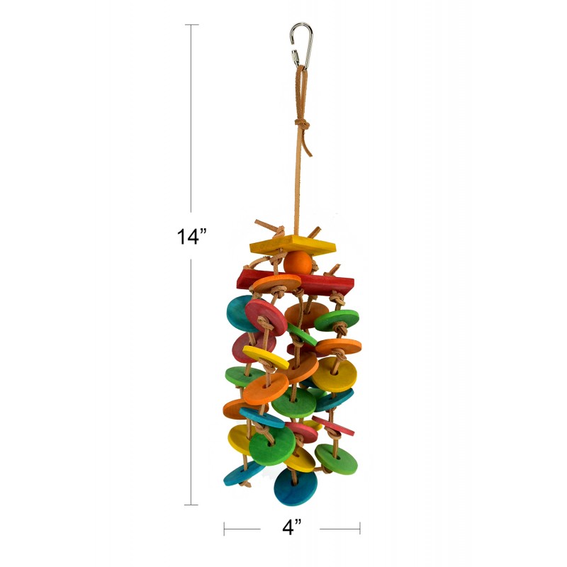 Spinning Falls Bird Toy