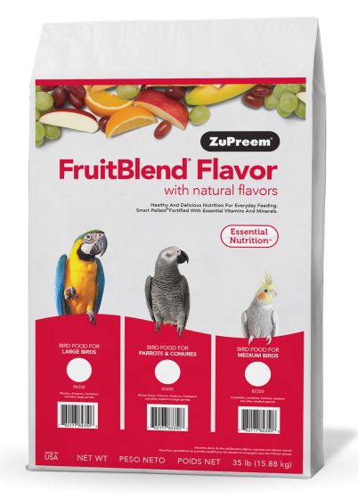 ZuPreem FruitBlend Flavor with Natural Flavors for Parrots & Conures