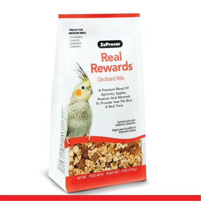 ZuPreem Real Rewards Treats For Medium Birds 6oz