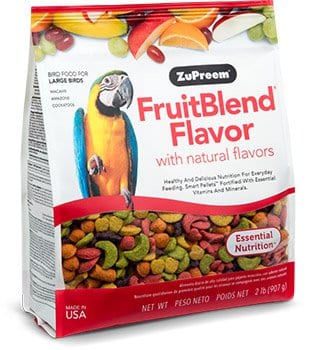 ZuPreem FruitBlend Flavor with Natural Flavors for Large Birds