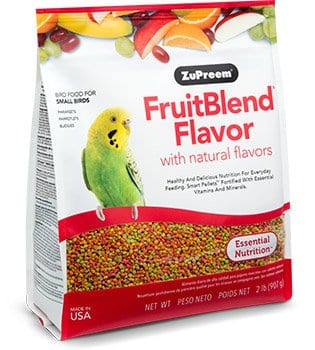 ZuPreem FruitBlend Flavor with Natural Flavors for Small Birds