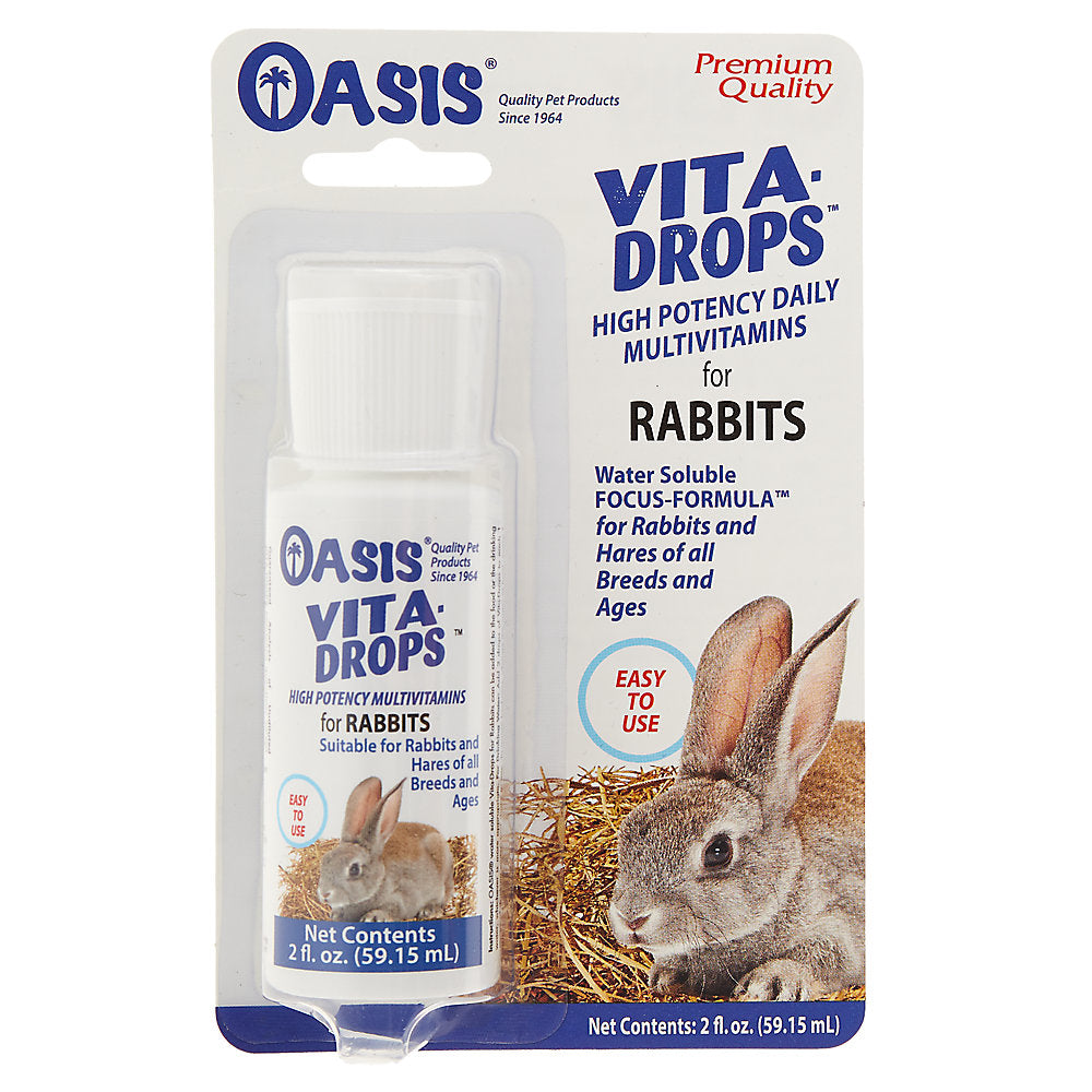 Oasis® Vita-Drops™ High Potency Rabbit Daily Multivitamins