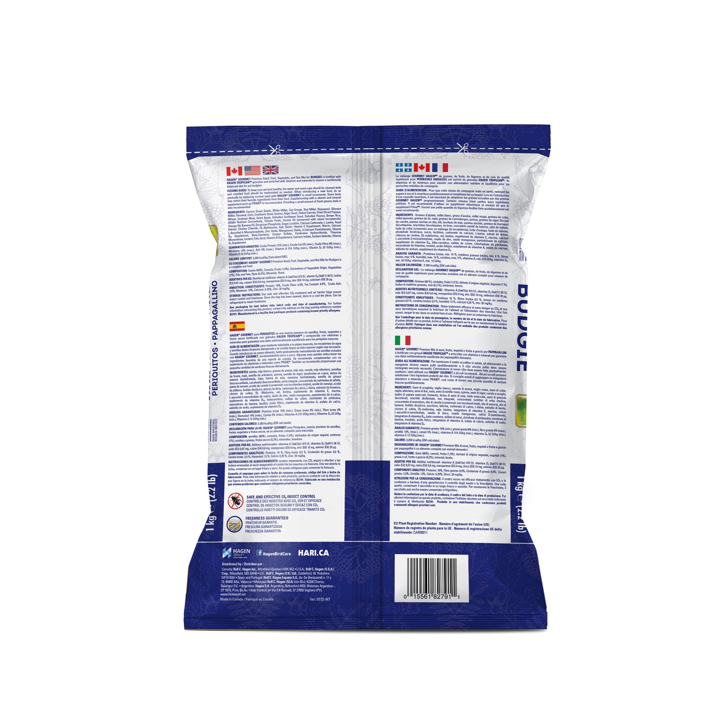 HARI Gourmet Seed Mix for Budgies