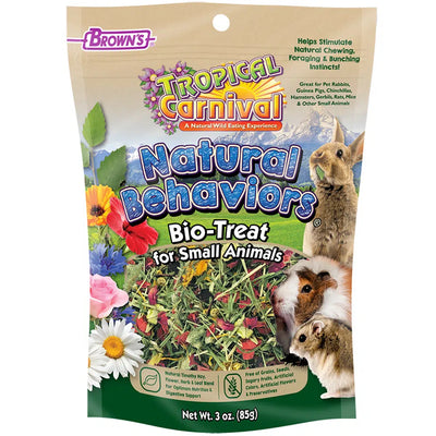 Brown's Tropical Carnival Natural Behaviors Bio-Treat 3oz