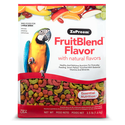 ZuPreem FruitBlend Flavor with Natural Flavors for Large Birds