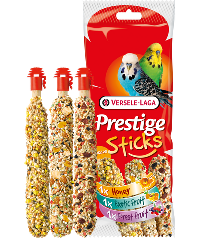 Versele-Laga Prestige Sticks Budgies Triple Variety Pack