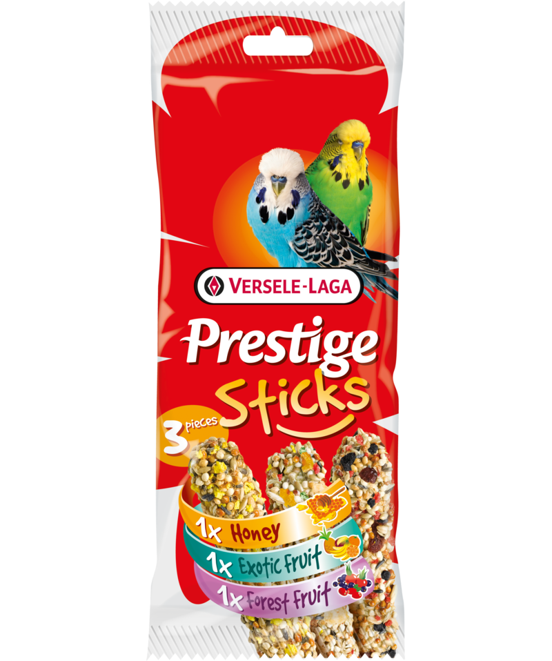 Versele-Laga Prestige Sticks Budgies Triple Variety Pack